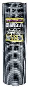 Jackson Wire Hardware Cloth, 100 ft L, 36 in W, 19 Gauge, 1/2 x 1/2 in Mesh, Galvanized
