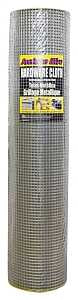 Jackson Wire Hardware Cloth, 100 ft L, 48 in W, 19 Gauge, 1/2 x 1/2 in Mesh, Galvanized