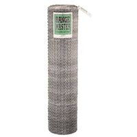 Rangemaster 5926 Poultry Net, 150 ft L x 24 in W, 20 Gauge, Hexagonal Mesh, 1 in Mesh, Steel