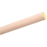 Waddell 3/4" Diameter x 36" Long Aspen Wood Dowel Rod - Yellow (6312UB)