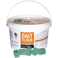 J.T. Eaton 704-PN Bait Block, Solid, 1 oz, Pail, 4LB Peanut Bait Blocks