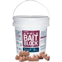 J.T. Eaton 709AP Bait Block, 9 oz Pail, Apple, Solid Block Bait for Rats and Mice