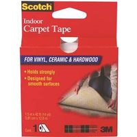 Scotch CT2010 Carpet Tape, 1.5" x 42', Vinyl Backing