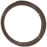 Cresline 1/2" Black Plastic Pipe Tubing, 100 ft Length (18101)