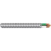 Southwire Armorlite Armored Cable, 12 AWG, 2-Conductor, 25 ft L, Copper Conductor
