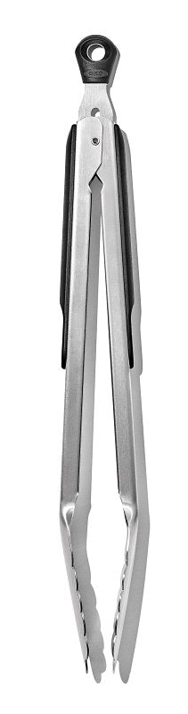 Good Grips Locking Tong, 12 in L, Stainless Steel