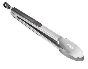 Good Grips Locking Tong, 12 in L, Stainless Steel