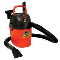 Armor All Vac-Mate 1.5 Gallon Wet and Dry Vacuum, 42 CFM, 55W, 120V, Orange (AA155)