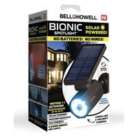 SPOTLIGHT SOLAR PLSTC BLK