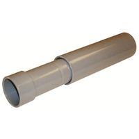 Carlon E945 E945E-CAR Expansion Coupling, 3/4 in Female Socket, 6 in L, PVC, Gray