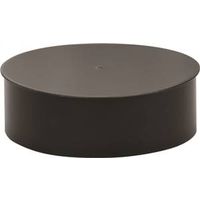 Imperial Black Round End Cap, 7" Diameter