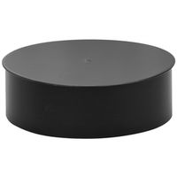 Imperial 6" Diameter Round End Cap, 2" Length, Cold Rolled Steel (BM0029)