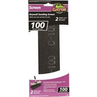 Gator 4008 Sand Screen, 11-1/4 in L, 4-1/4 in W, 100 Grit, Medium, Silicon Carbide Abrasive