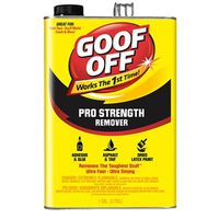 Goof Off FG657 Latex Paint Remover, Liquid, White, 1 Gal Can, Pro Strength