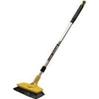 Mr. LongArm Woodmates Telewash II Deck Brush, 10" Brush, 5' Handle, 3.5 to 6.1 ft OAL