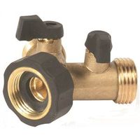 Brass Hose Shutoff Valve