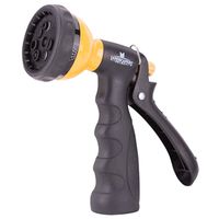 Landscapers Select GN193841 8-Pattern Spray Nozzle, Female, Zinc, Black