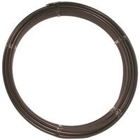 Cresline 3/4" Black Plastic Pipe Tubing, 100 ft Length