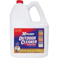 30 Seconds 2.5G30S Outdoor Cleaner, 2.5 Gal Bottle, Liquid, Light Yellow