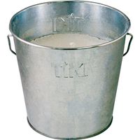 Tiki Citronella Wax Candle with Handle, 17 oz Bucket Citro Galv