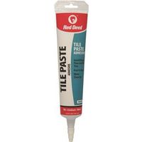 Red Devil 0497 Tile Adhesive, White, 5.5 oz Squeeze Tube, 6 oz Tile Repair Adhesive