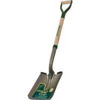 Landscapers Select 34594 Transfer Shovel, Steel Blade, Wood Handle, 30 in L D-Shaped Handle
