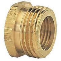 Gilmour 807054-1001 Hose Adapter, 3/4 x 1/2 in, Brass, MNH x FNPT, For Garden Hose
