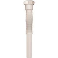 Plumb Pak PP812-5 Pipe Extension Tube, 1-1/4 in x 9 in, Slip Joint, Polypropylene, White