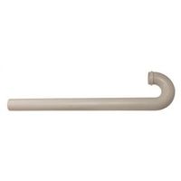 Plumb Pak PP66-12W Floor Tube, 1-1/2 In, Plastic