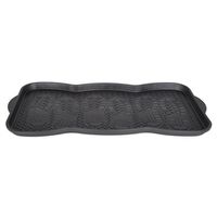 Diamondback 76055 Boot/Shoe Tray, 29-1/2 in L, 15 in W, Plastic, Black
