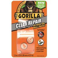 Gorilla 6015002 Tape, 5 yd L, 1-1/2 in W