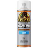 Gorilla 104056 Rubberized Spray Coating, Waterproof, Clear, 14 oz
