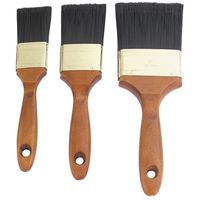 ProSource A 22500 Paint Brush Set, General-Purpose, 1-1/2, 2, 3 in Brush, 3-Brush