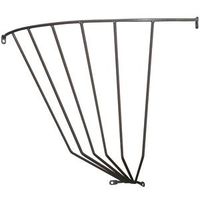 Behlen Country Corner Hay Rack, Solid Steel, Gray, Powder-Coated, 40x37x27