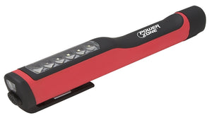 PowerZone 12500 Pocket Light, LED Lamp, 25 Lumens, 8 m Beam Distance, Red & Black