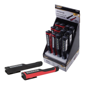 PowerZone 12500 Pocket Light, LED Lamp, 25 Lumens, 8 m Beam Distance, Red & Black