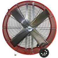 MaxxAir Portable Barrel Fan, 120V, 2-Speed, 4050-5000 CFM, Red (BF30DD)