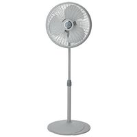 Lasko 16" Adjustable Pedestal Fan, 120V, 90° Sweep, Plastic Housing, White (Model 2526)