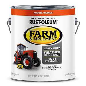 Farm & Imp Kubota Paint