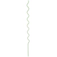 Gardener's Blue Ribbon Twisted Garden Stake, 60 in L, Steel, Green, Powder-Coated