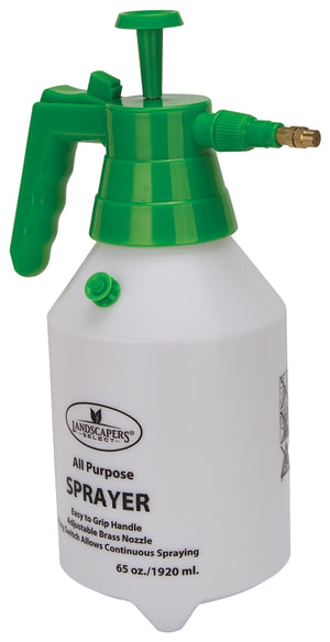 Landscapers Select SX-5073-33L Pressure Sprayer, 1.5 qt Capacity, Polyethylene Tank, Adjustable Nozzle, White