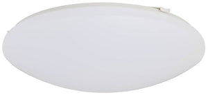 ETI 54437241 Low-Profile Light Fixture, 22W, 1600 Lumens, 4000K, White, 16in Round Flush