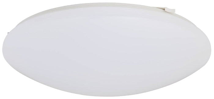 ETI 54437241 Low-Profile Light Fixture, 22W, 1600 Lumens, 4000K, White, 16in Round Flush