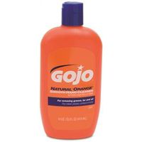Gojo 0947-12 Hand Cleaner, Liquid, Citrus, 14 oz Squeeze Bottle