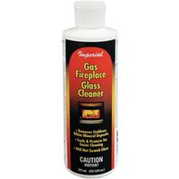 Imperial Gas Fireplace Glass Cleaner, 7.6 fl oz, Beige Opaque Viscous Liquid