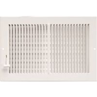 Imperial RG0291 Multi-Shutter Register, Steel, White