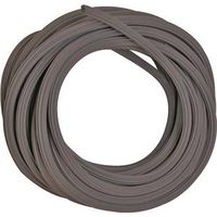 Make-2-Fit Screen Retainer Spline, 0.165 in D, 25 ft L, Vinyl, Black, Round