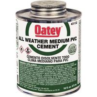 Oatey 16 oz Gray Solvent Cement, Can (31132)