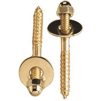 Plumb Pak PP835-151 Toilet Screw Set, 1/4-20 x 2-1/2 in