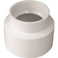 Canplas 4" PVC Hub Adapter Coupling, White (Model 414210BC)